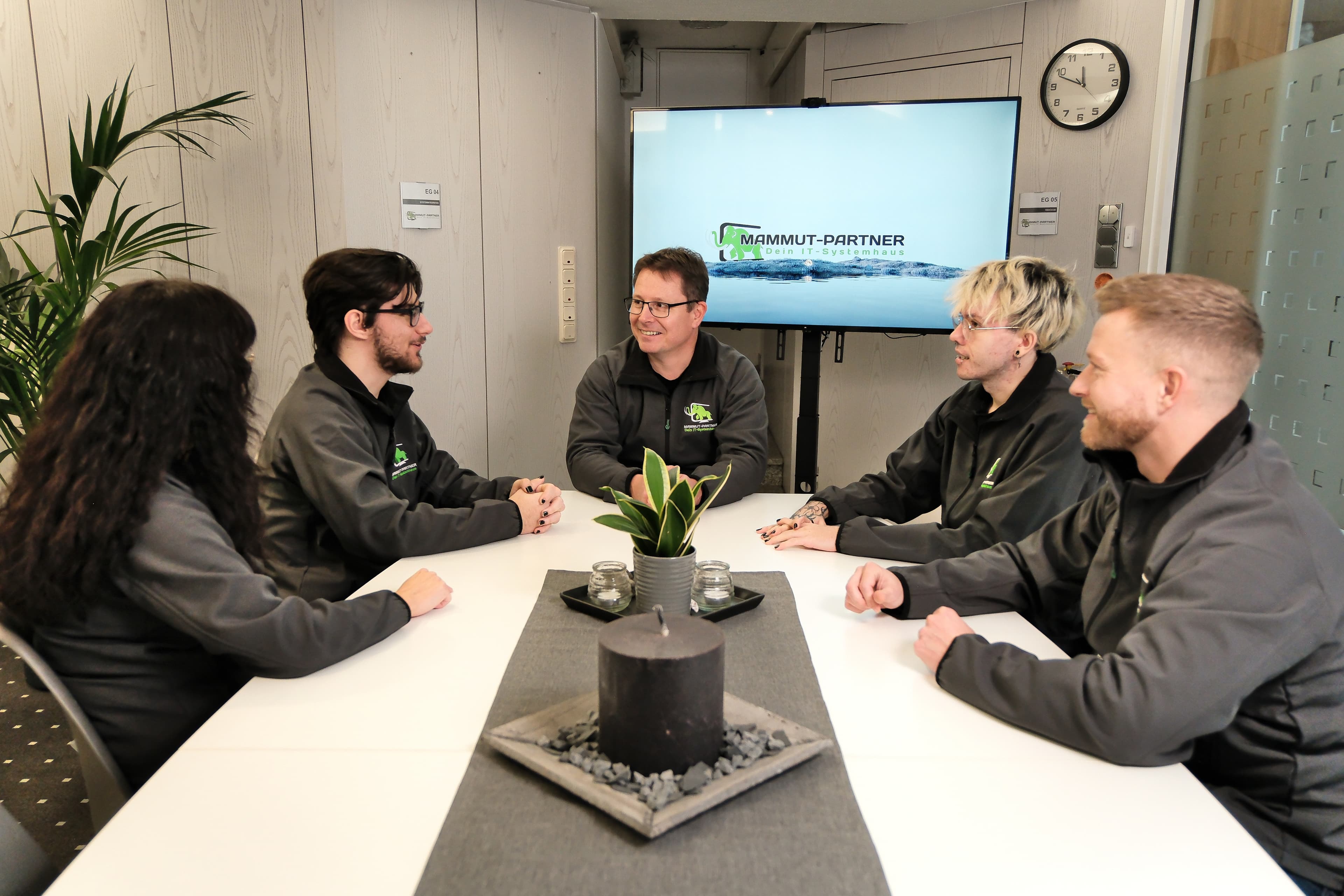 Mammut-Partner Team bei strategischer Planung